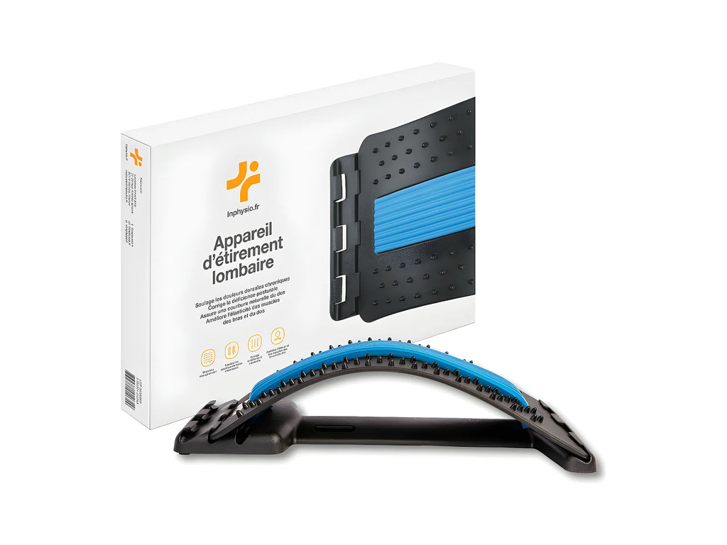 Appareil d'Étirement Lombaire INPHYSIO 94 points d’acupression